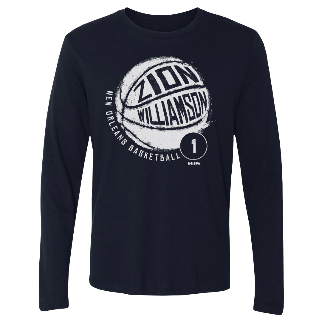 Zion Williamson Men's Long Sleeve T-Shirt | 500 LEVEL
