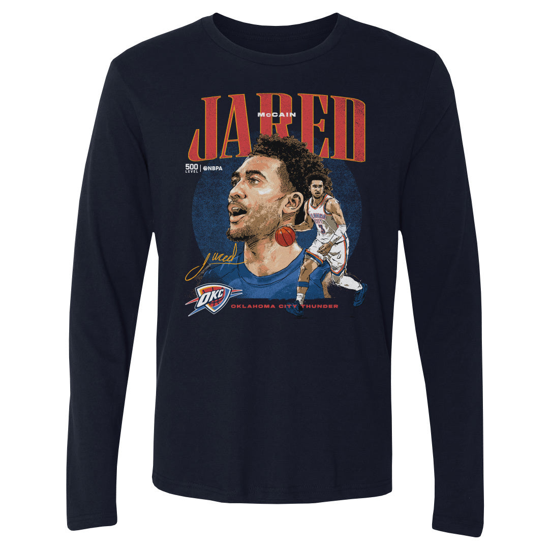 Jared McCain Men's Long Sleeve T-Shirt | 500 LEVEL
