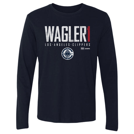Keaton Wagler Men's Long Sleeve T-Shirt | 500 LEVEL