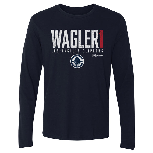 Keaton Wagler Men's Long Sleeve T-Shirt | 500 LEVEL