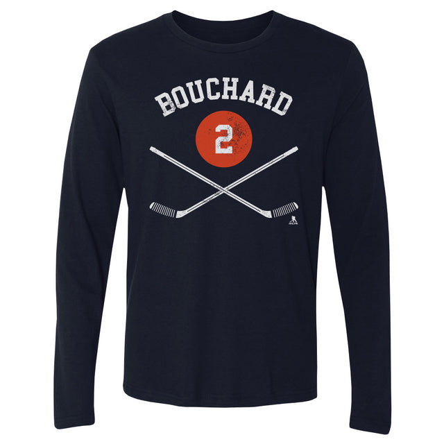 Evan Bouchard Men's Long Sleeve T-Shirt | 500 LEVEL
