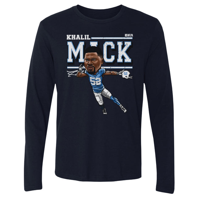 Khalil Mack Men's Long Sleeve T-Shirt | 500 LEVEL