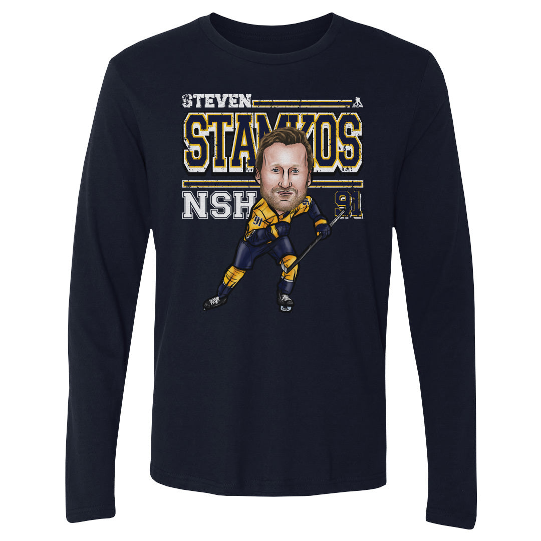 Steven Stamkos Men's Long Sleeve T-Shirt | 500 LEVEL