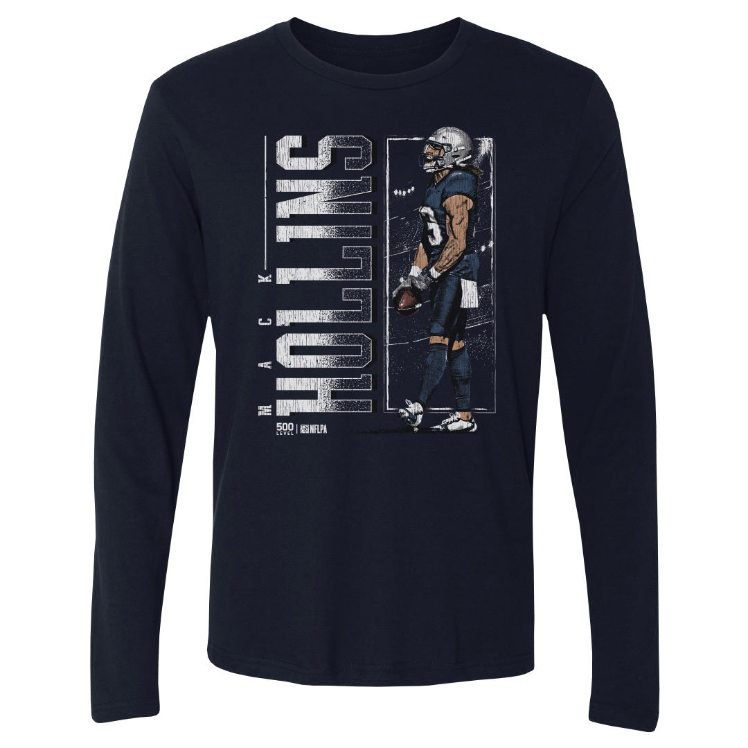 Mack Hollins Men's Long Sleeve T-Shirt | 500 LEVEL