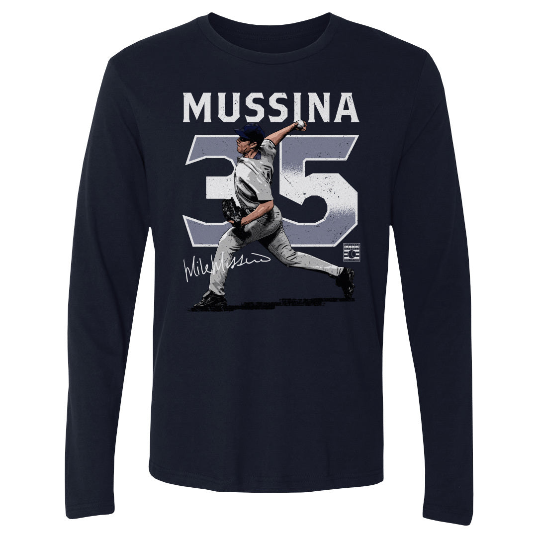 Mike Mussina Men's Long Sleeve T-Shirt | 500 LEVEL