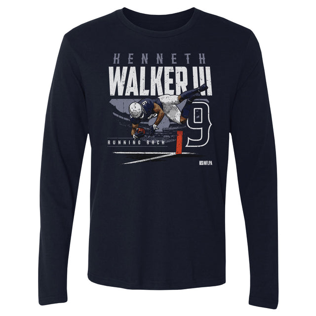 Kenneth Walker III Men's Long Sleeve T-Shirt | 500 LEVEL