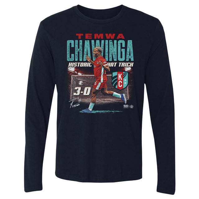 Temwa Chawinga Men's Long Sleeve T-Shirt | 500 LEVEL
