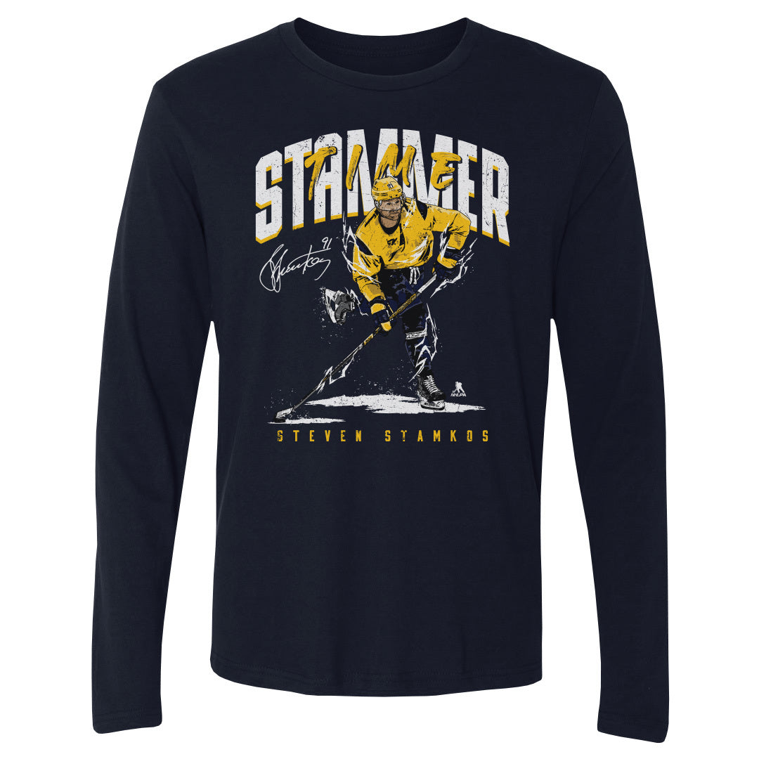 Steven Stamkos Men's Long Sleeve T-Shirt | 500 LEVEL