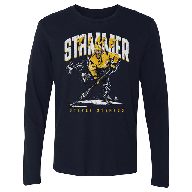 Steven Stamkos Men's Long Sleeve T-Shirt | 500 LEVEL