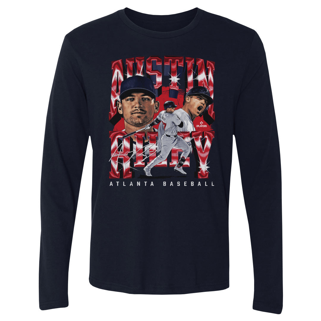 Austin Riley Men's Long Sleeve T-Shirt | 500 LEVEL