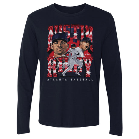 Austin Riley Men's Long Sleeve T-Shirt | 500 LEVEL