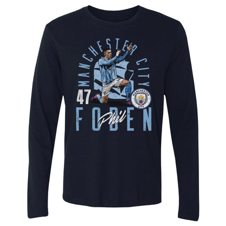 Phil Foden Men's Long Sleeve T-Shirt | 500 LEVEL
