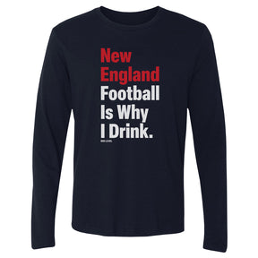 New England Football Men's Long Sleeve T-Shirt | 500 LEVEL