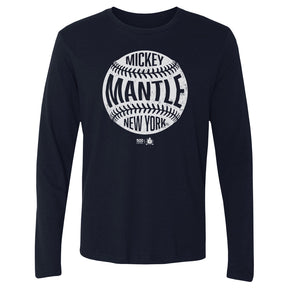 Mickey Mantle Men's Long Sleeve T-Shirt | 500 LEVEL
