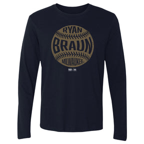 Ryan Braun Men's Long Sleeve T-Shirt | 500 LEVEL