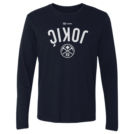 Nikola Jokic Men's Long Sleeve T-Shirt | 500 LEVEL