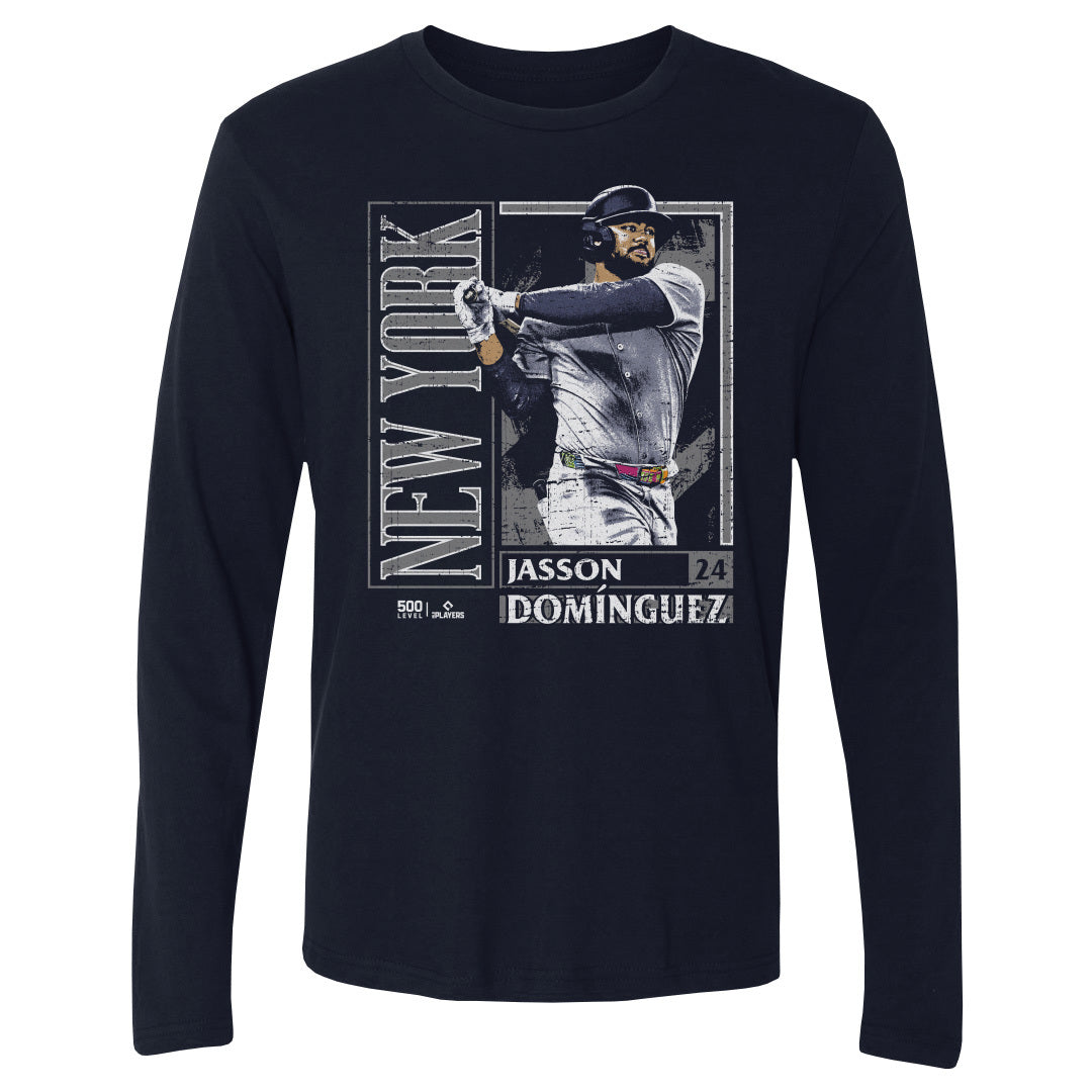 Jasson Dominguez Men's Long Sleeve T-Shirt | 500 LEVEL