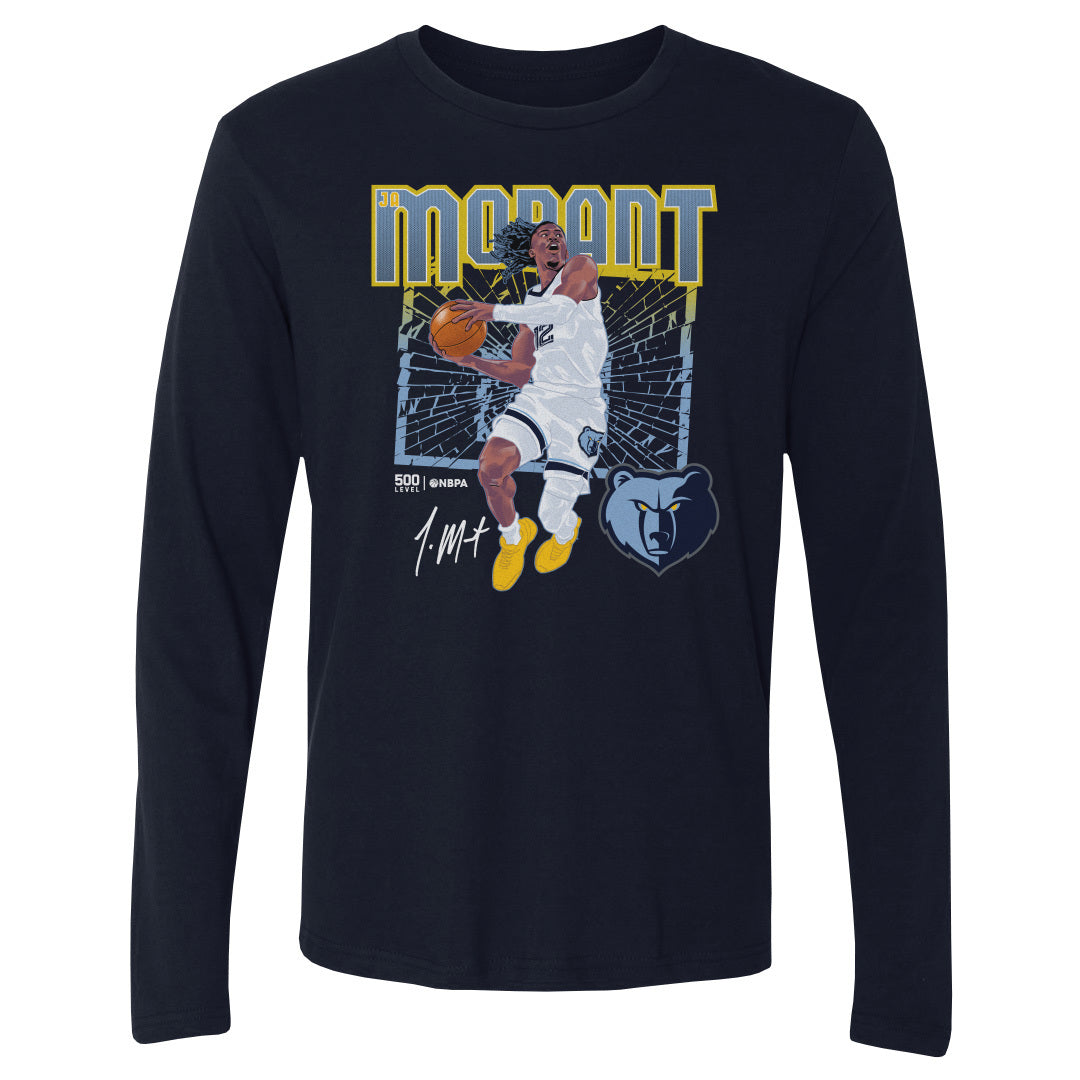 Ja Morant Men's Long Sleeve T-Shirt | 500 LEVEL