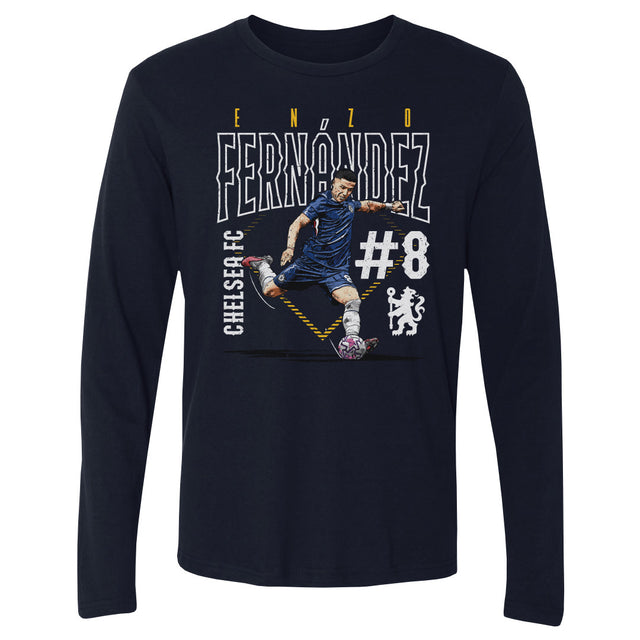 Enzo Fernandez Men's Long Sleeve T-Shirt | 500 LEVEL