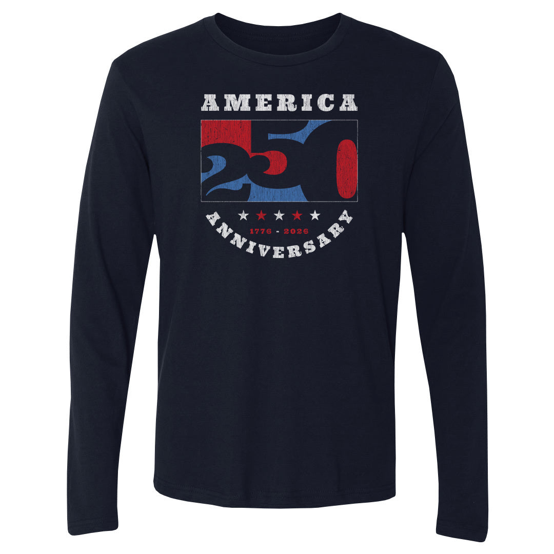 USA Men's Long Sleeve T-Shirt | 500 LEVEL