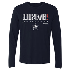 Shai Gilgeous-Alexander Men's Long Sleeve T-Shirt | 500 LEVEL