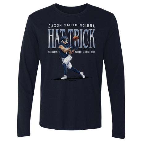 Jaxon Smith-Njigba Men's Long Sleeve T-Shirt | 500 LEVEL