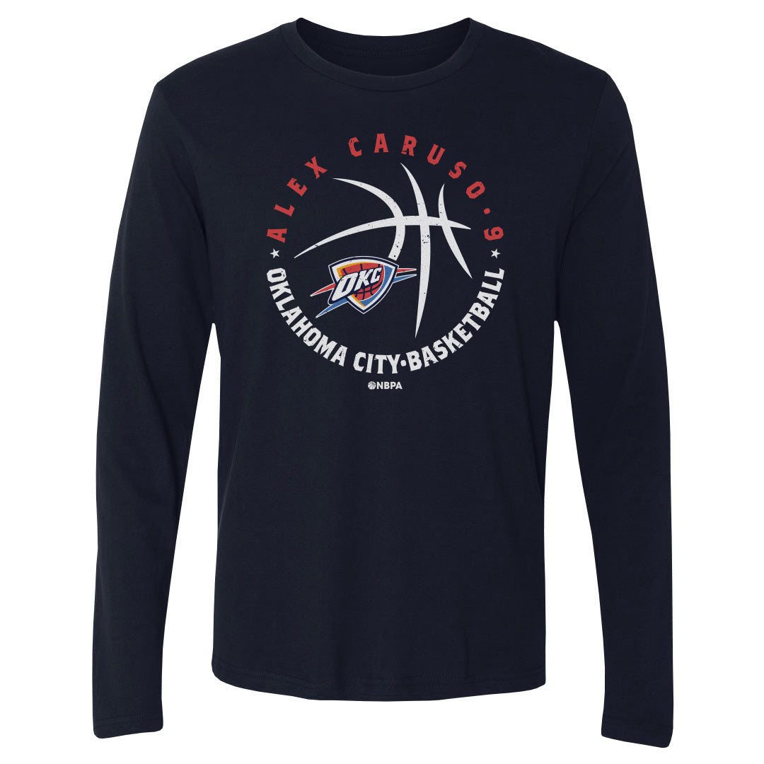 Alex Caruso Men's Long Sleeve T-Shirt | 500 LEVEL