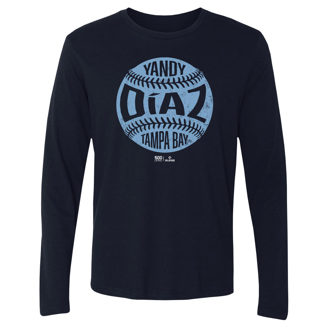 Yandy Diaz Men's Long Sleeve T-Shirt | 500 LEVEL