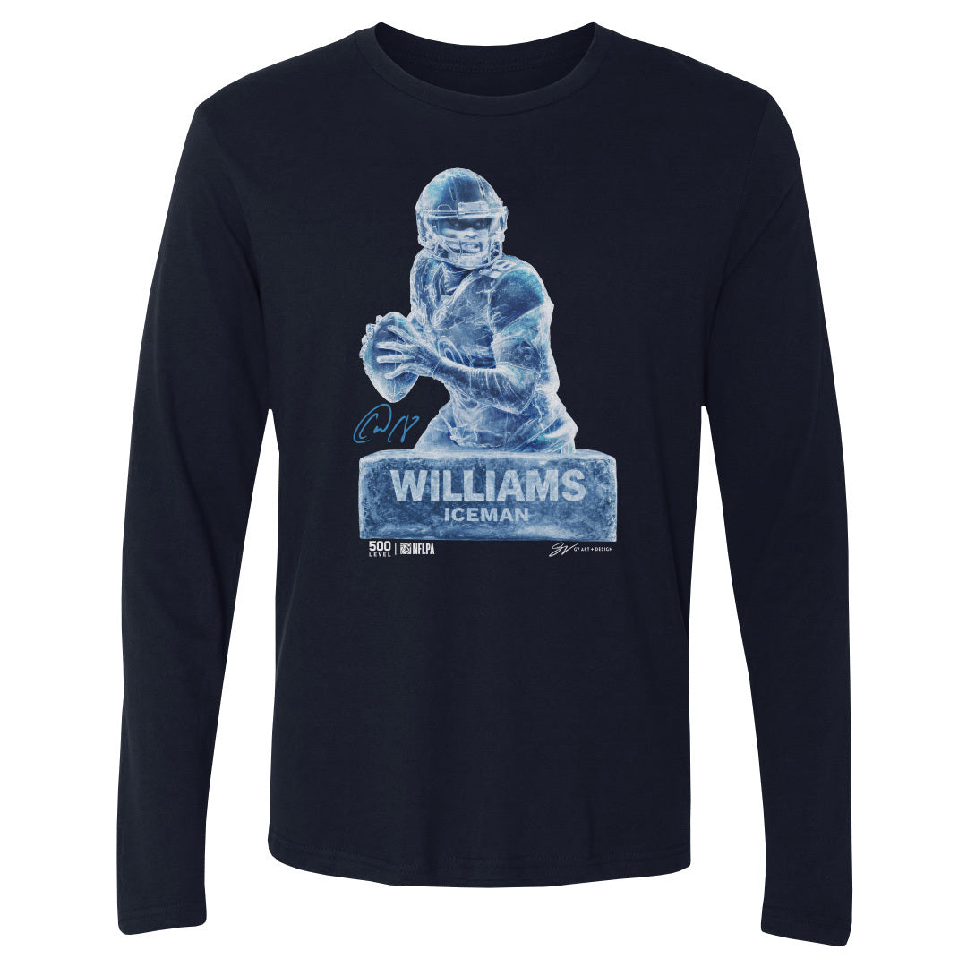 Caleb Williams Men's Long Sleeve T-Shirt | 500 LEVEL