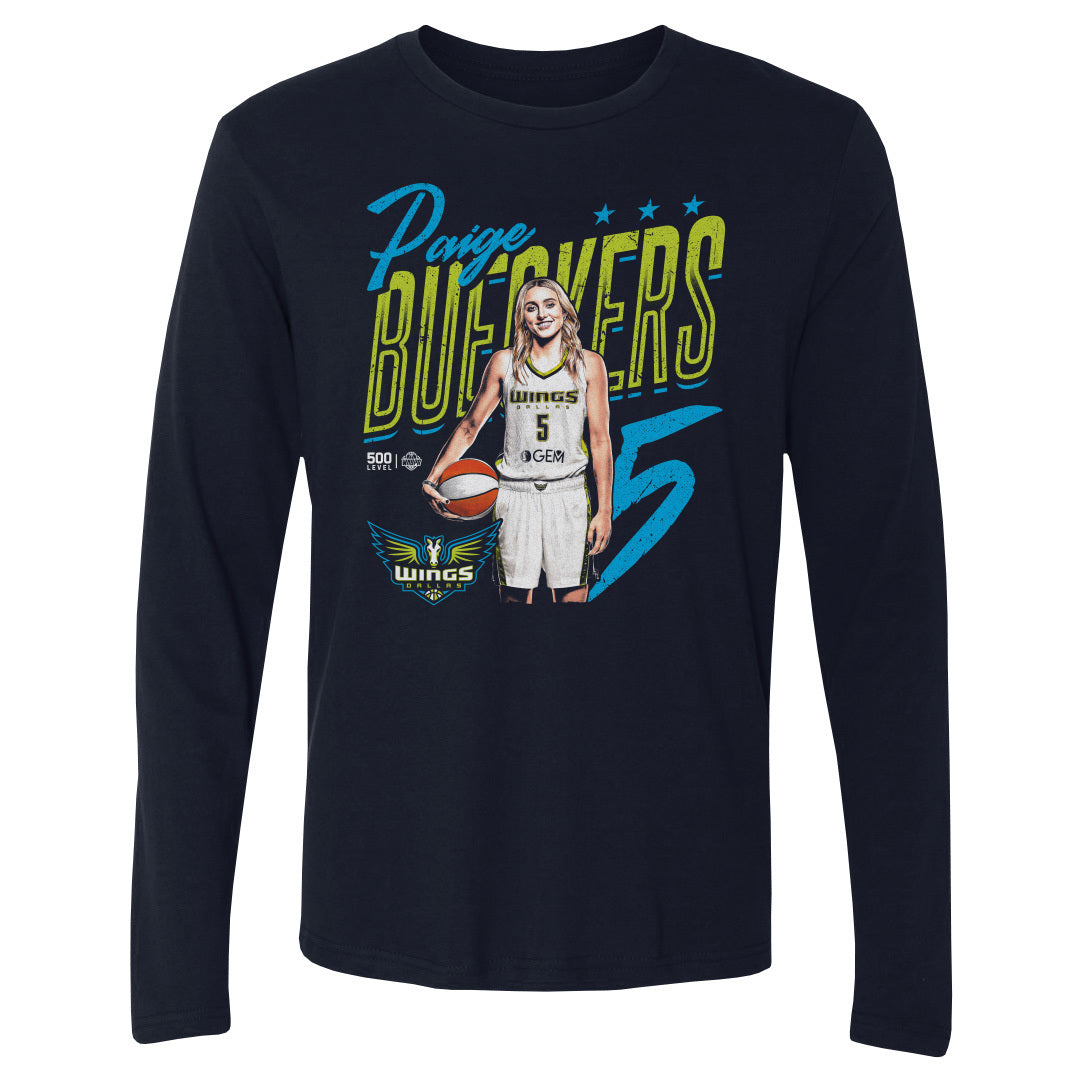 Paige Bueckers Men's Long Sleeve T-Shirt | 500 LEVEL