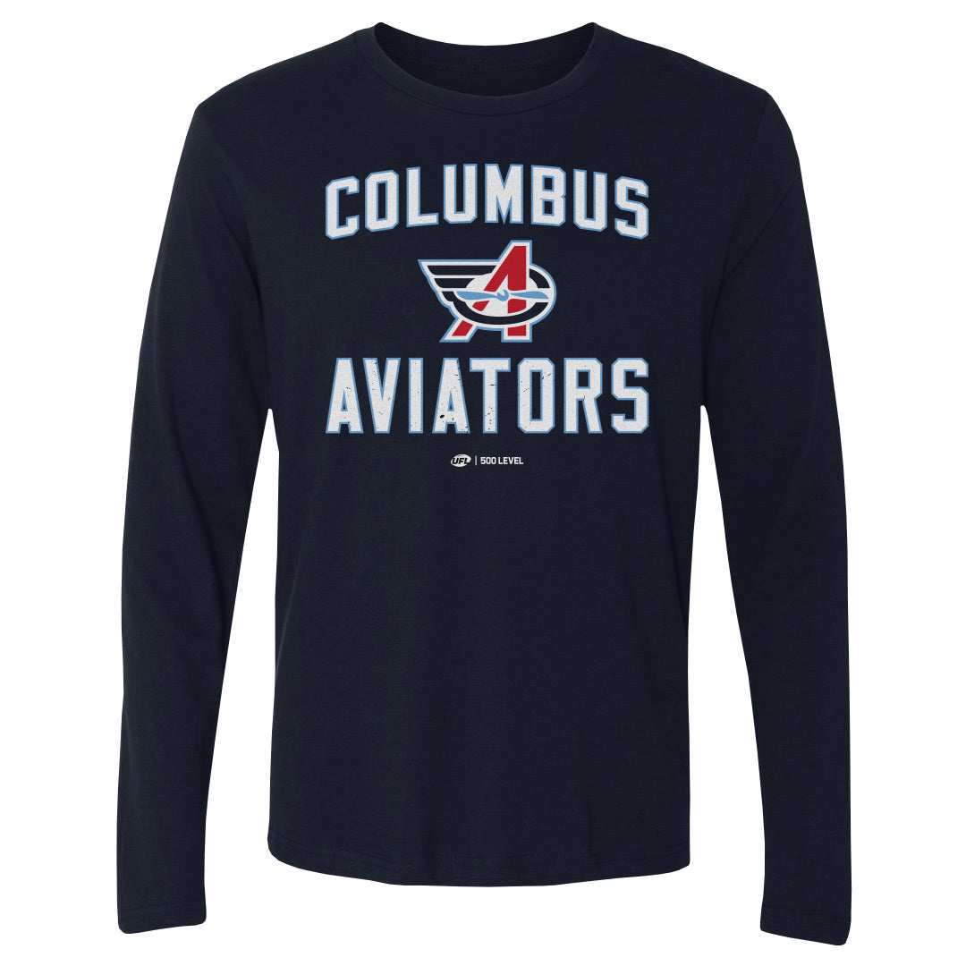 Columbus Aviators Men's Long Sleeve T-Shirt | 500 LEVEL