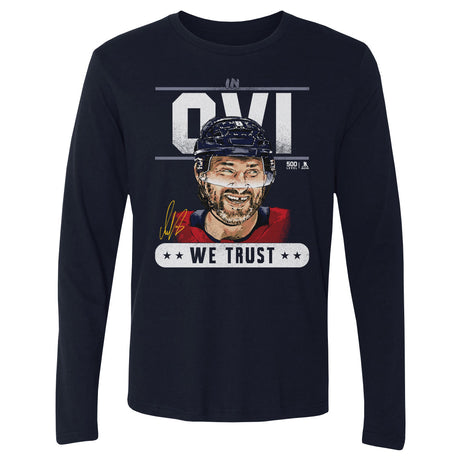 Alex Ovechkin Men's Long Sleeve T-Shirt | 500 LEVEL