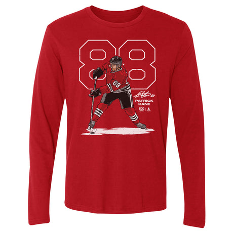 Patrick Kane Men's Long Sleeve T-Shirt | 500 LEVEL