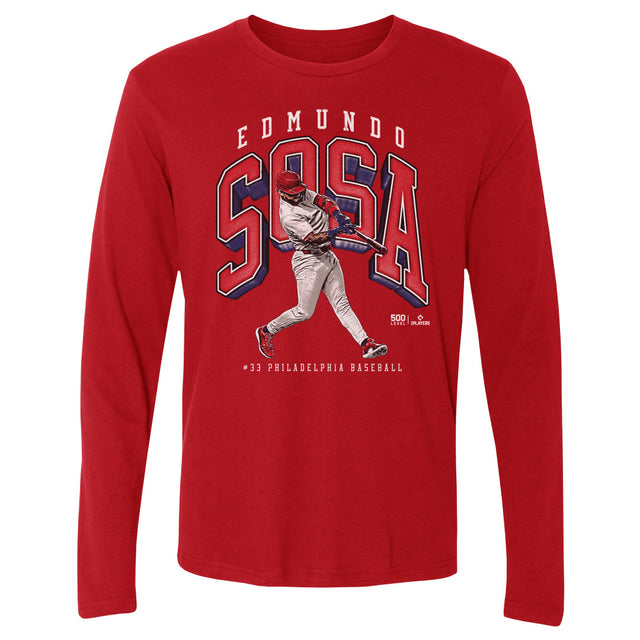 Edmundo Sosa Men's Long Sleeve T-Shirt | 500 LEVEL