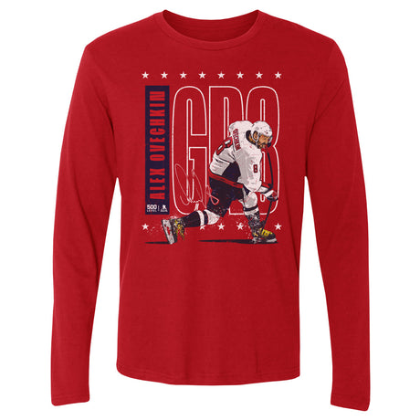 Alex Ovechkin Men's Long Sleeve T-Shirt | 500 LEVEL