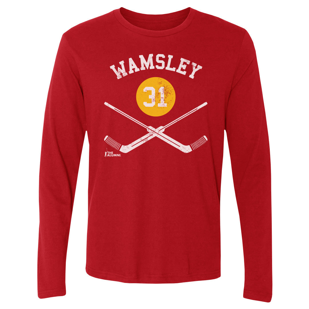 Rick Wamsley Men's Long Sleeve T-Shirt | 500 LEVEL