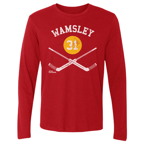 Rick Wamsley Men's Long Sleeve T-Shirt | 500 LEVEL