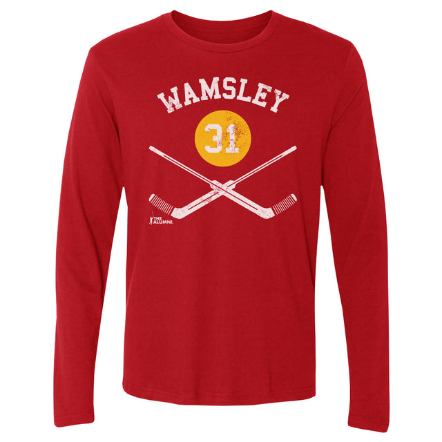 Rick Wamsley Men's Long Sleeve T-Shirt | 500 LEVEL