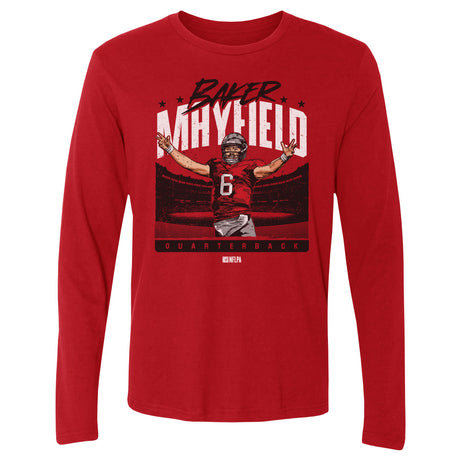 Baker Mayfield Men's Long Sleeve T-Shirt | 500 LEVEL