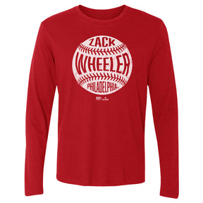 Zack Wheeler Men's Long Sleeve T-Shirt | 500 LEVEL