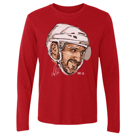 Alex Ovechkin Men's Long Sleeve T-Shirt | 500 LEVEL
