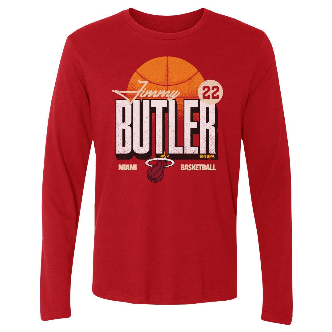 Jimmy Butler Men&#39;s Long Sleeve T-Shirt | 500 LEVEL