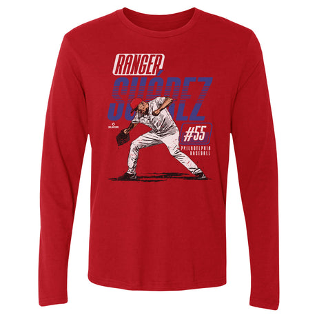 Ranger Suarez Men's Long Sleeve T-Shirt | 500 LEVEL