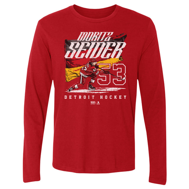 Moritz Seider Men's Long Sleeve T-Shirt | 500 LEVEL