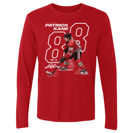 Patrick Kane Men's Long Sleeve T-Shirt | 500 LEVEL