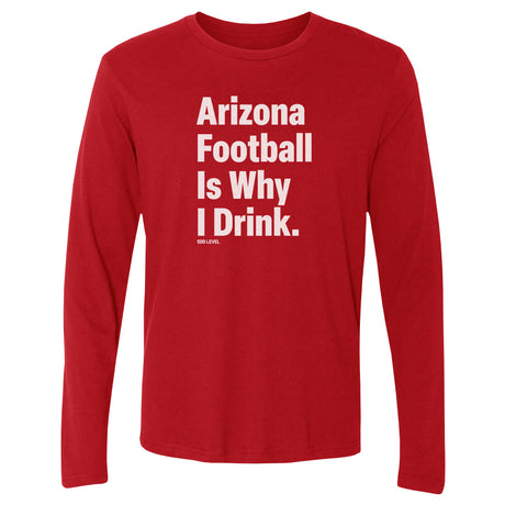 Arizona Football Men's Long Sleeve T-Shirt | 500 LEVEL