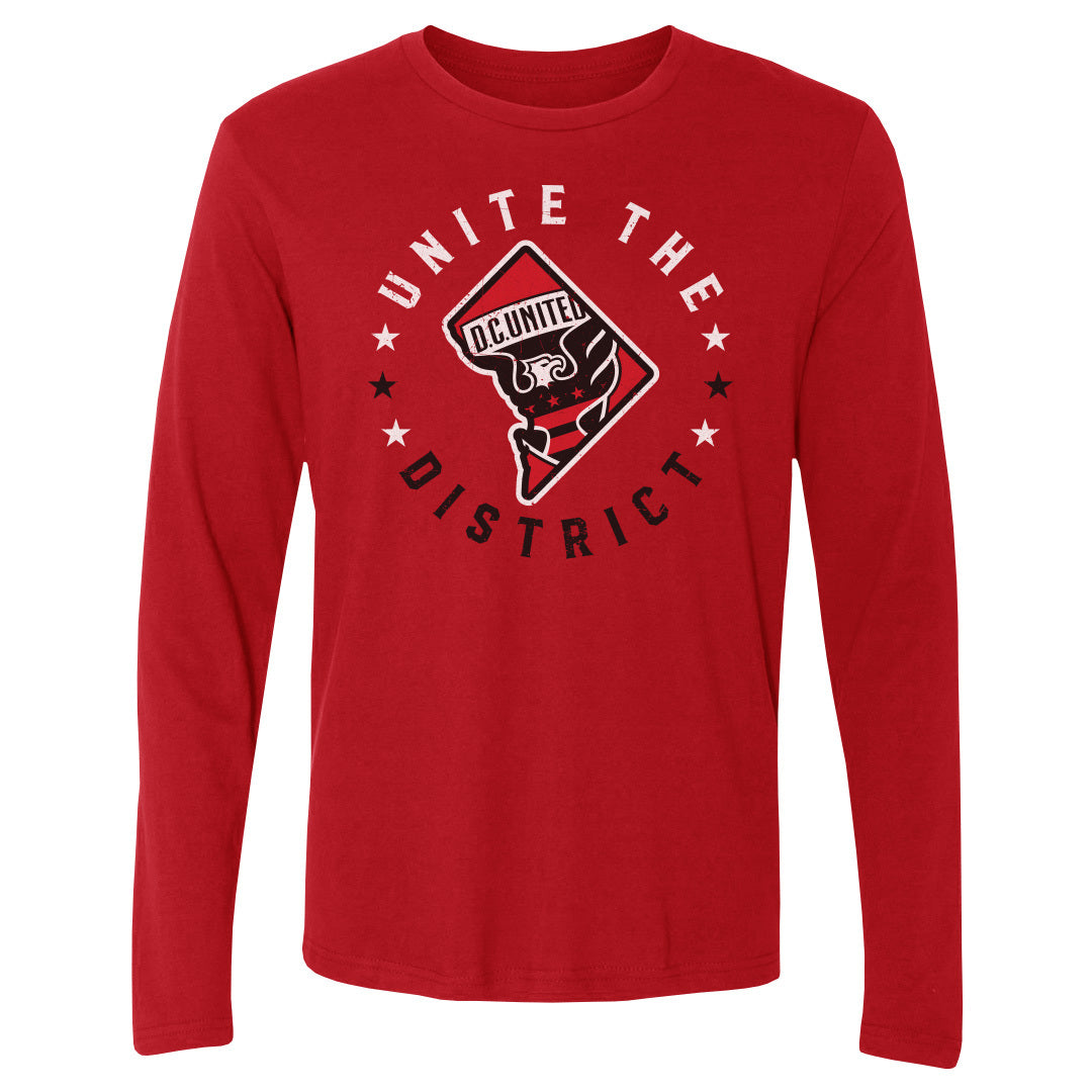 D.C. United Men&#39;s Long Sleeve T-Shirt | 500 LEVEL