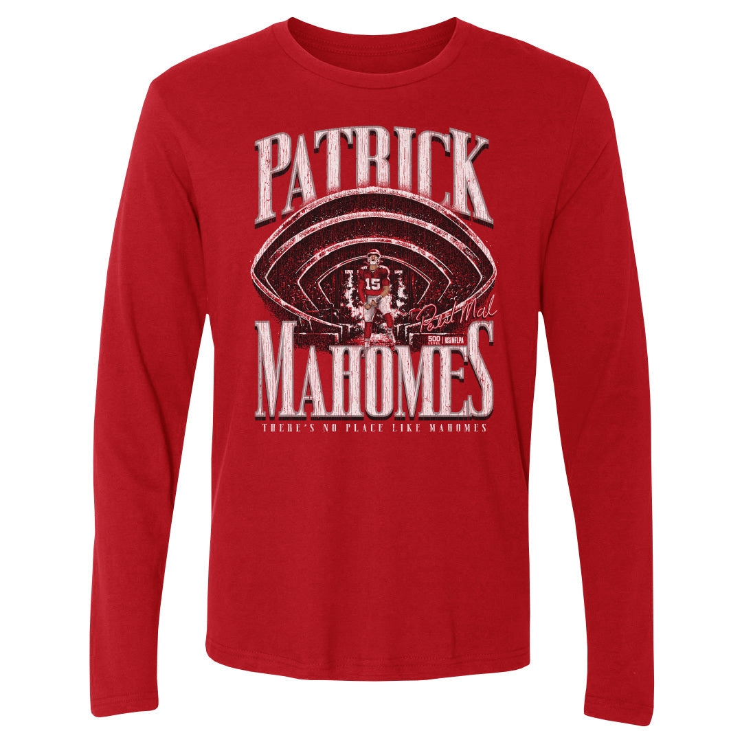 Patrick Mahomes Men's Long Sleeve T-Shirt | 500 LEVEL