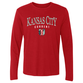 Kansas City Current Men's Long Sleeve T-Shirt | 500 LEVEL