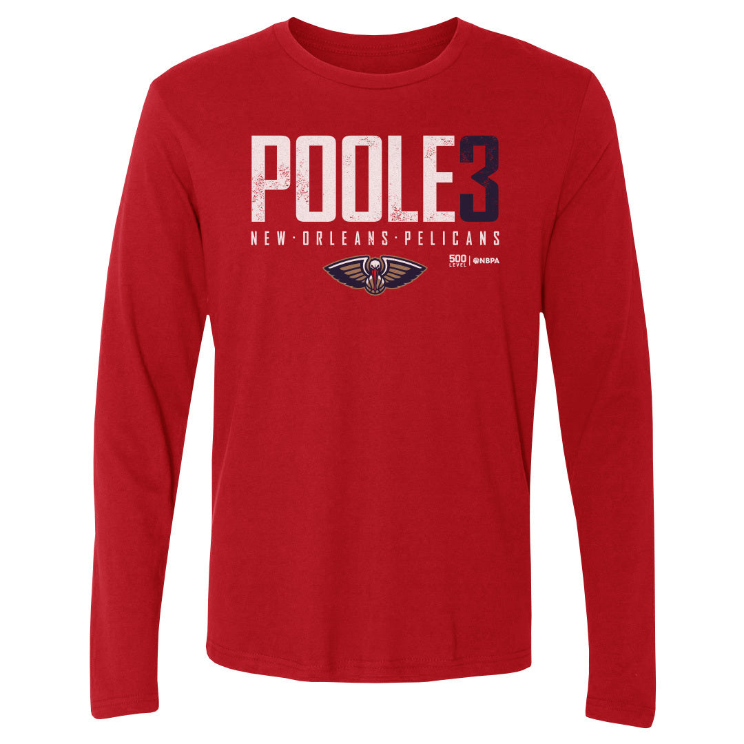 Jordan Poole Men's Long Sleeve T-Shirt | 500 LEVEL